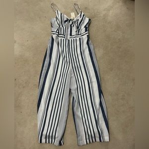 Striped Jumpsuit